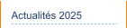 Actualités 2025